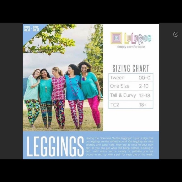 OS Floral & Arrow Red/Black LuLaRoe Leggings - NWOT - Picture 3 of 5